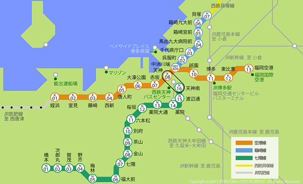 地下鉄路線図